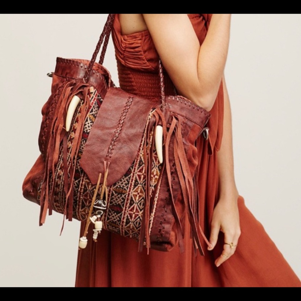 Free People Canyonland tote EUC like new